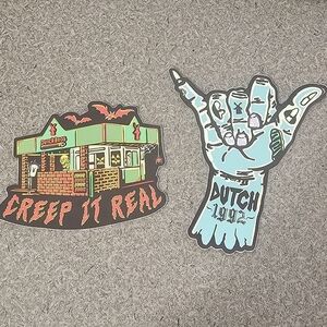 Dutch Bros Sticker Drop Halloween‎ 2024 Creep It Real NEW